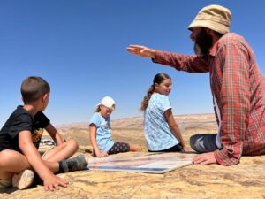 טיול גיפים מכתש רמון